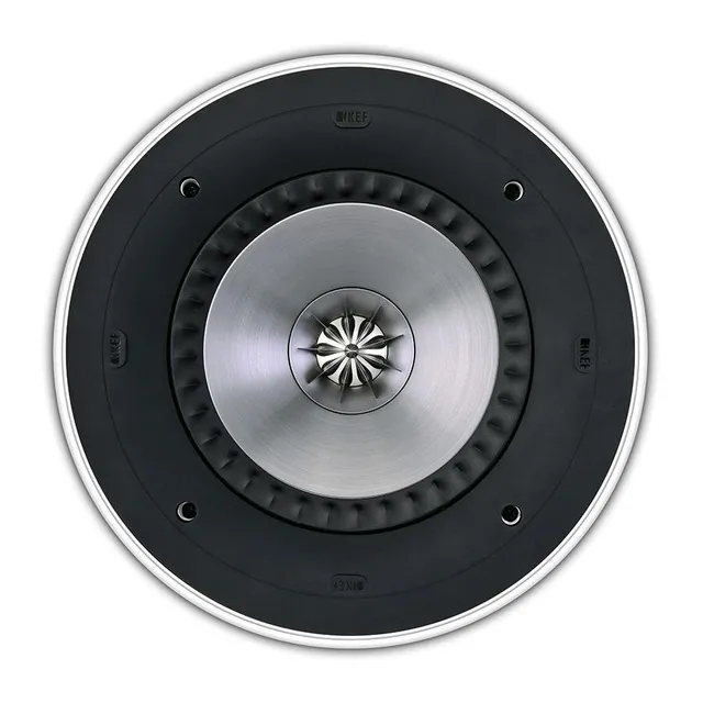 kef-ci200rr-thx-diffusore-da-soffitto-lcr-rotondo-uni-q-certificato-thx-ultra2-c image 1