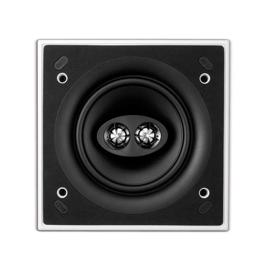 kef-ci160csds-diffusore-da-incasso-dual-stereo-a-soffitto-con-cornice-sottile image 1