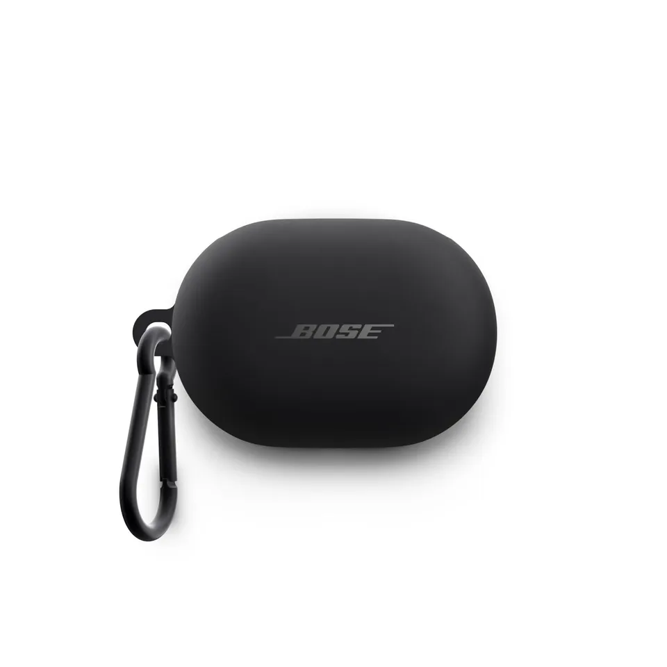 bose-custodia-in-silicone-per-auricolari-bose-quietcomfort-nero-con-moschettone- image 1