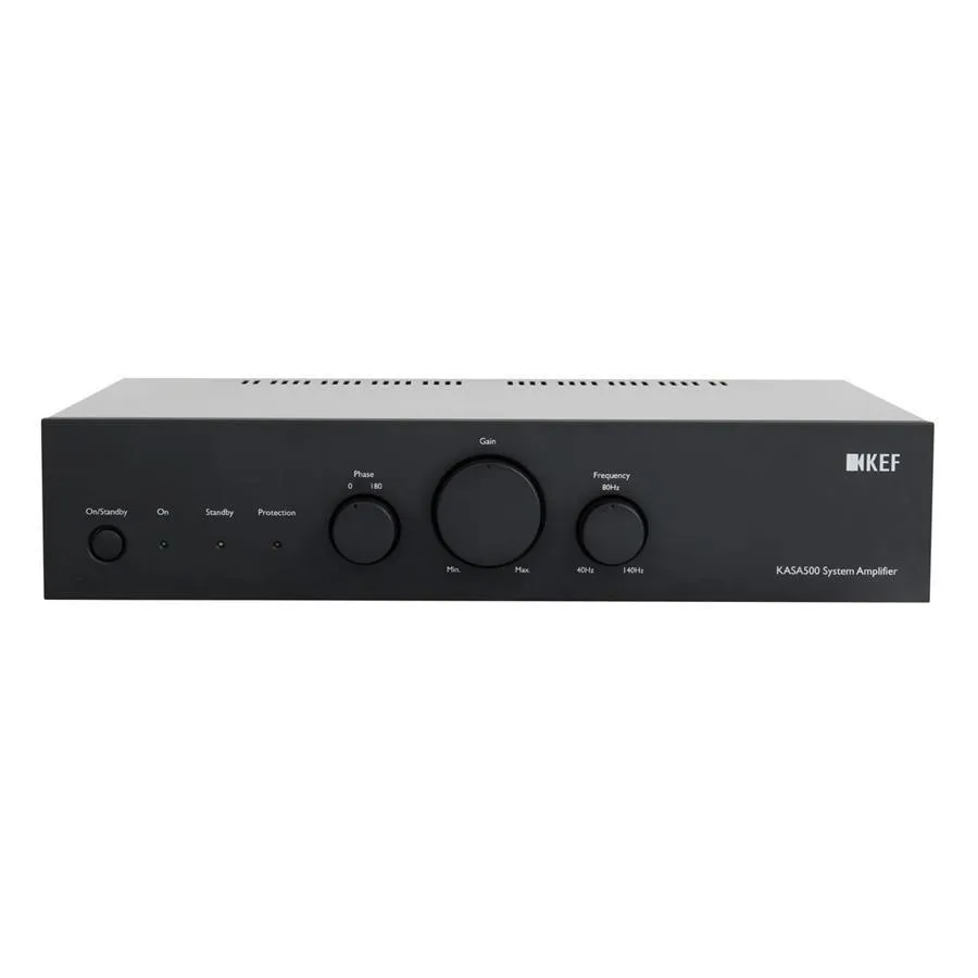kef-kasa500-subwoofer-amplifier-amplificatore-class-d-dsp-2x250w-per-subwoofer-k image 1