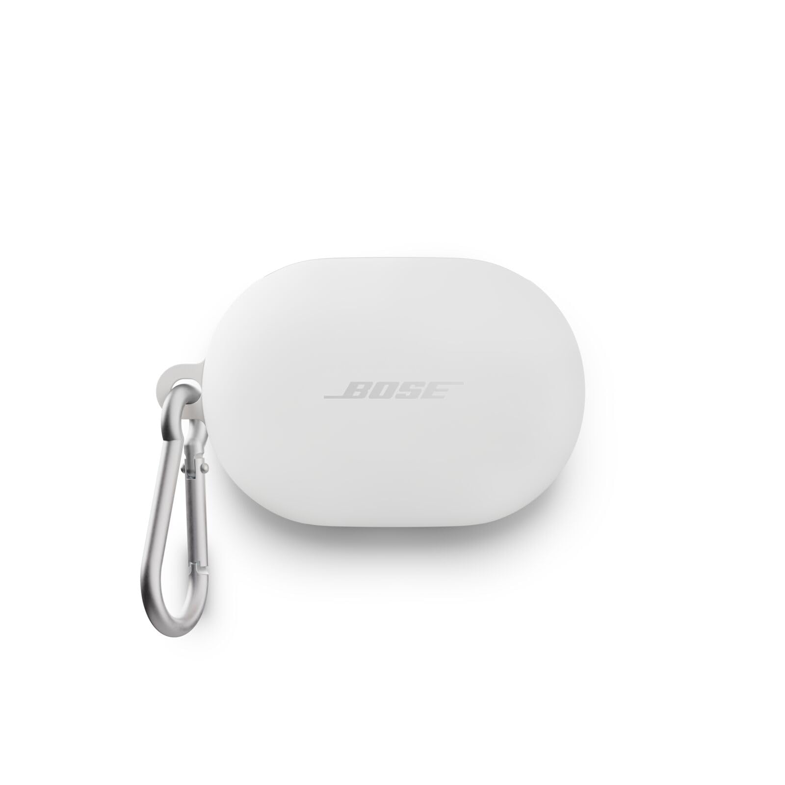 bose-custodia-in-silicone-per-auricolari-bose-quietcomfort-bianco-con-moschetton image 1