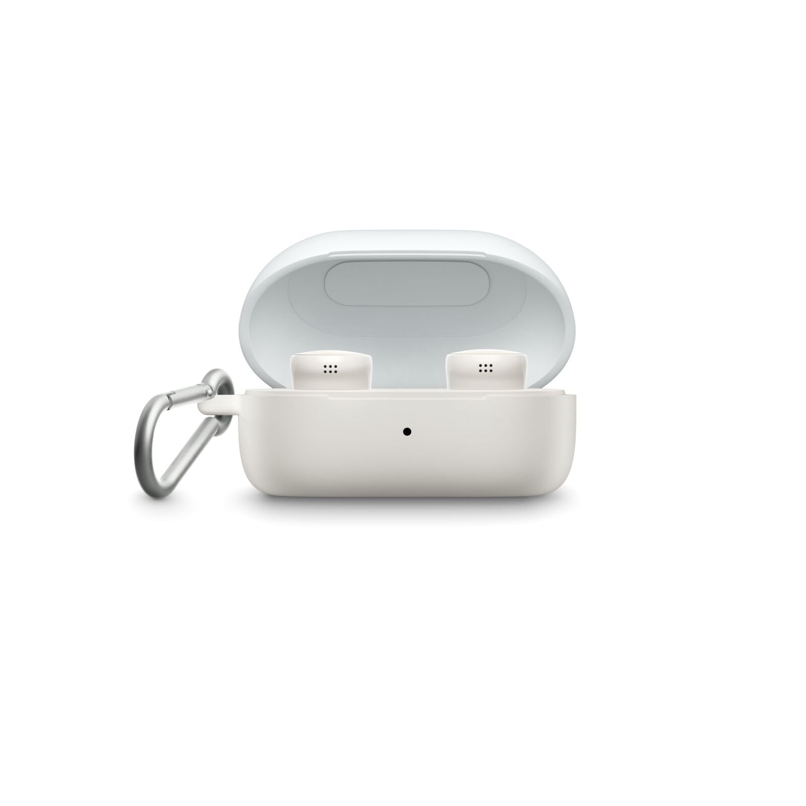 bose-custodia-in-silicone-per-auricolari-bose-quietcomfort-bianco-con-moschetton image 2