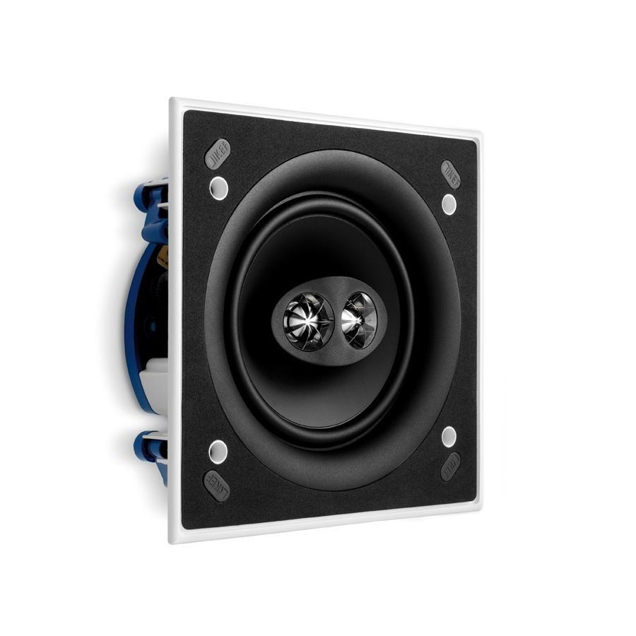 kef-ci160csds-diffusore-da-incasso-dual-stereo-a-soffitto-con-cornice-sottile image 2
