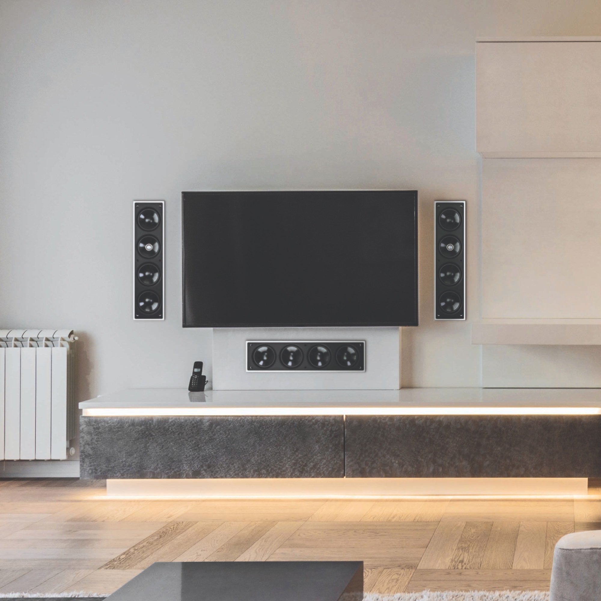 kef-ci4100ql-thx-diffusore-da-incasso-in-wall-certificato-thx-select2-con-driver image 2