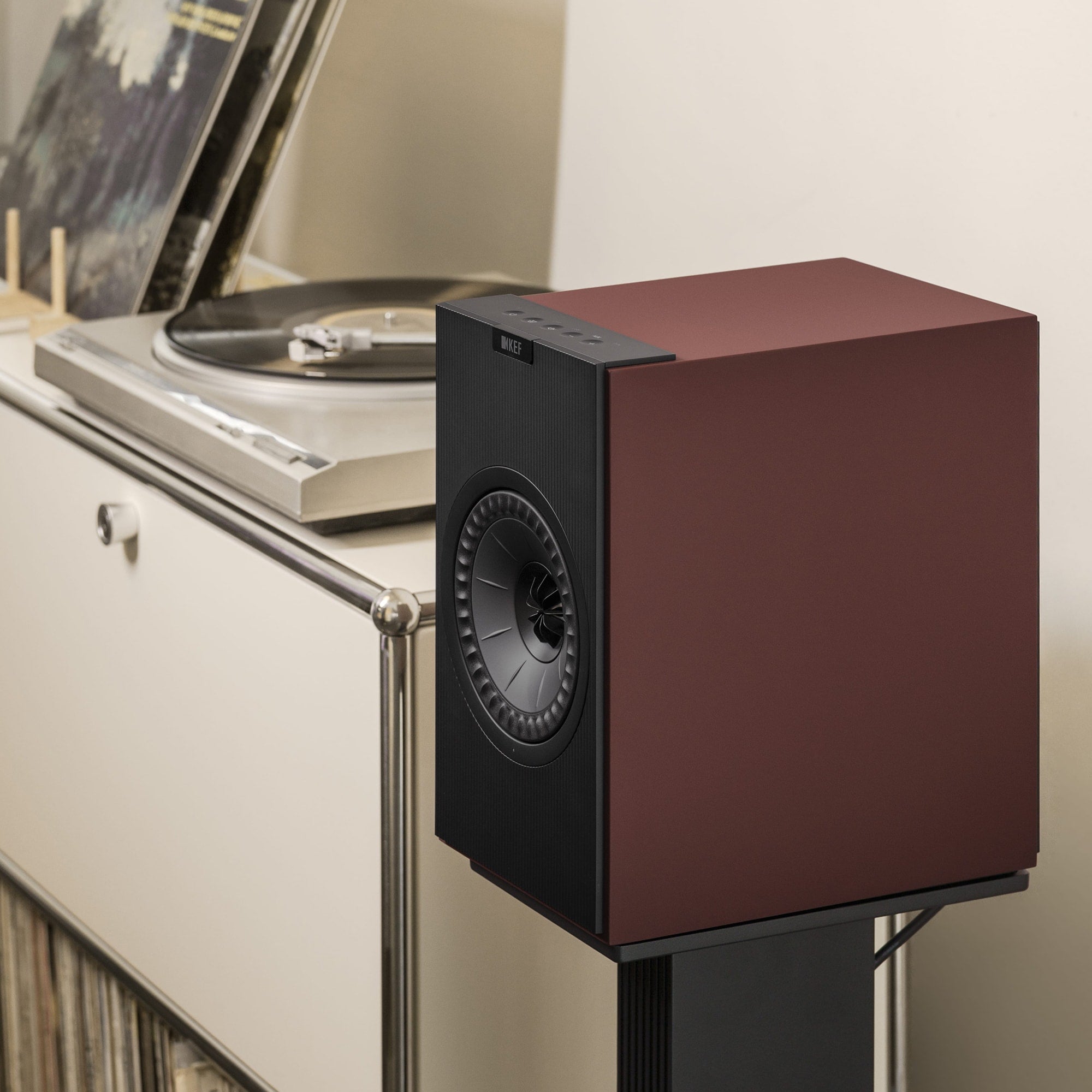 kef-coda-w-sistema-stereo-a-libreria-wireless-bluetooth-con-amplificazione-integ image 2
