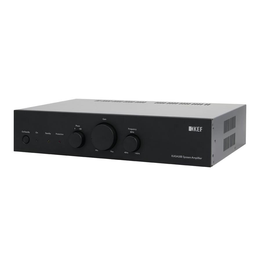 kef-kasa500-amplificatore-per-subwoofer-class-d-dual-250w-dsp-ottimizzato-per-su image 3