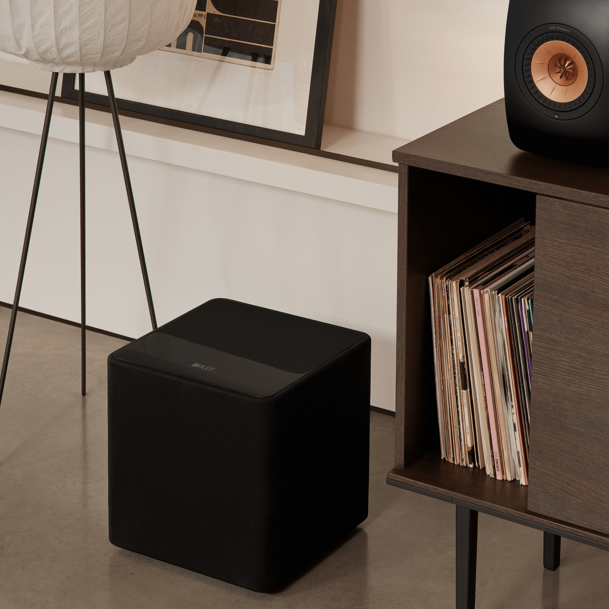 kef-kube-10-mie-subwoofer-10-300w-cabinet-sigillato-con-music-integrity-engine image 2