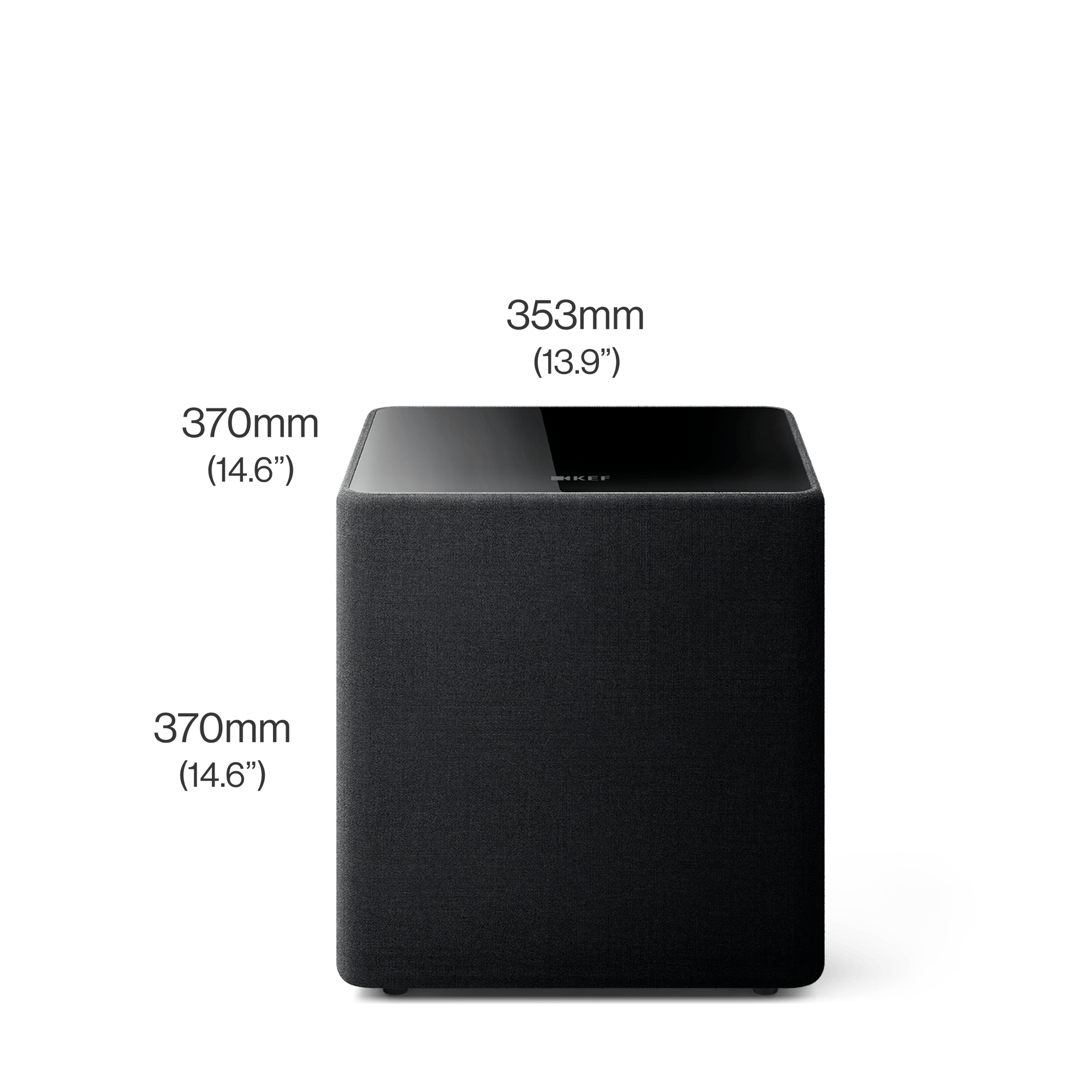kef-kube-10-mie-subwoofer-10-300w-cabinet-sigillato-con-music-integrity-engine image 3