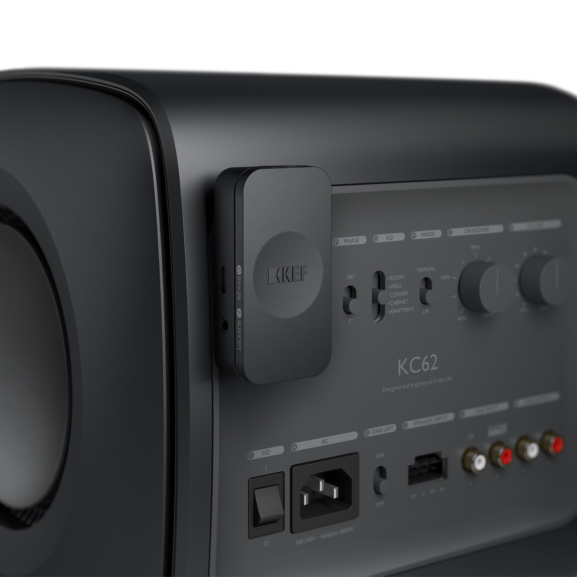 kef-kw2-rx-receiver-ricevente-wireless-per-subwoofer-attivo-collegamento-senza-f image 4