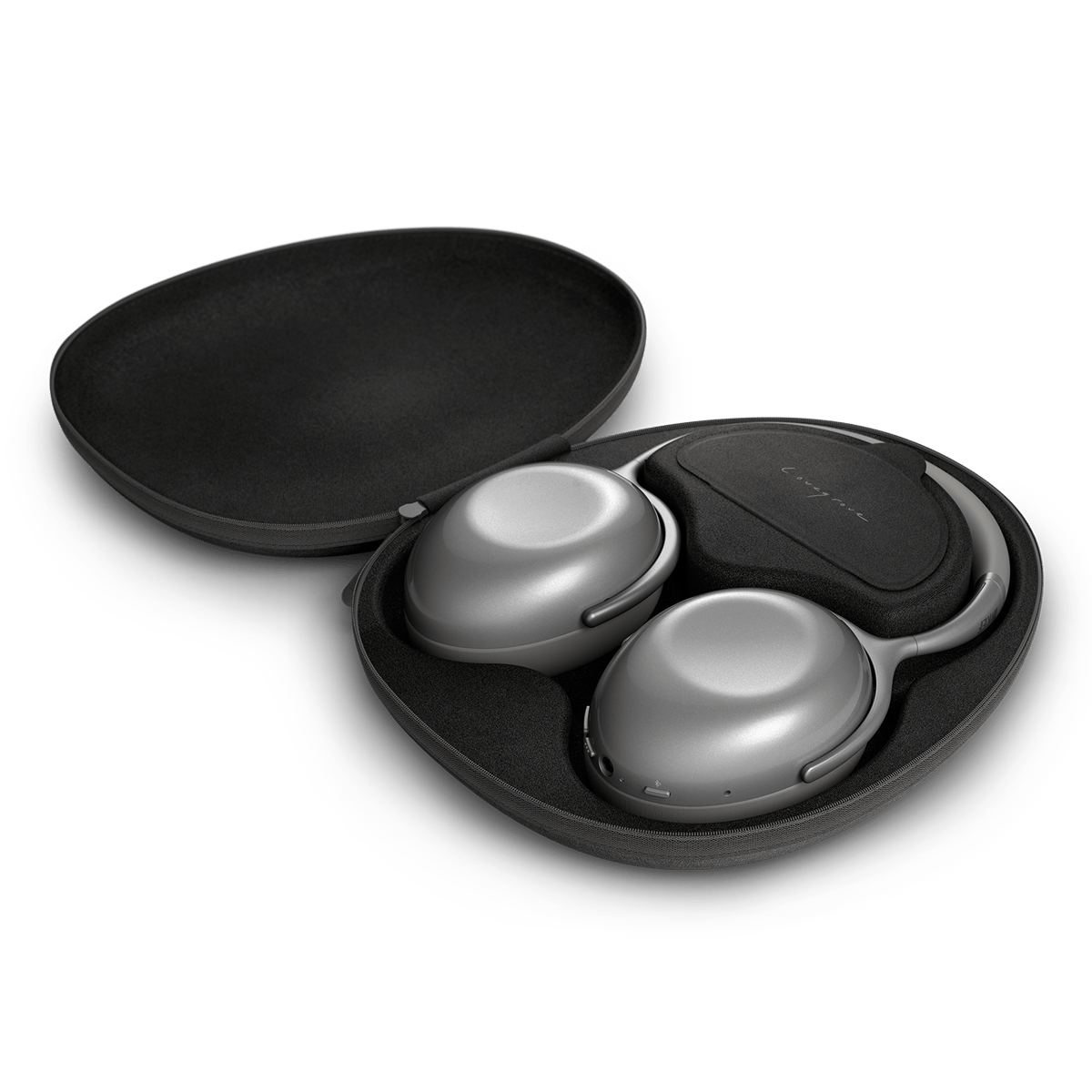 kef-mu7-carrying-case-custodia-rigida-di-trasporto-originale-per-cuffie-mu7 image 4