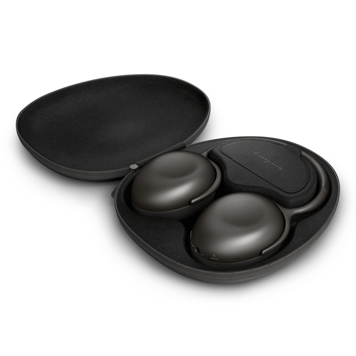 kef-mu7-carrying-case-custodia-rigida-di-trasporto-originale-per-cuffie-mu7 image 3