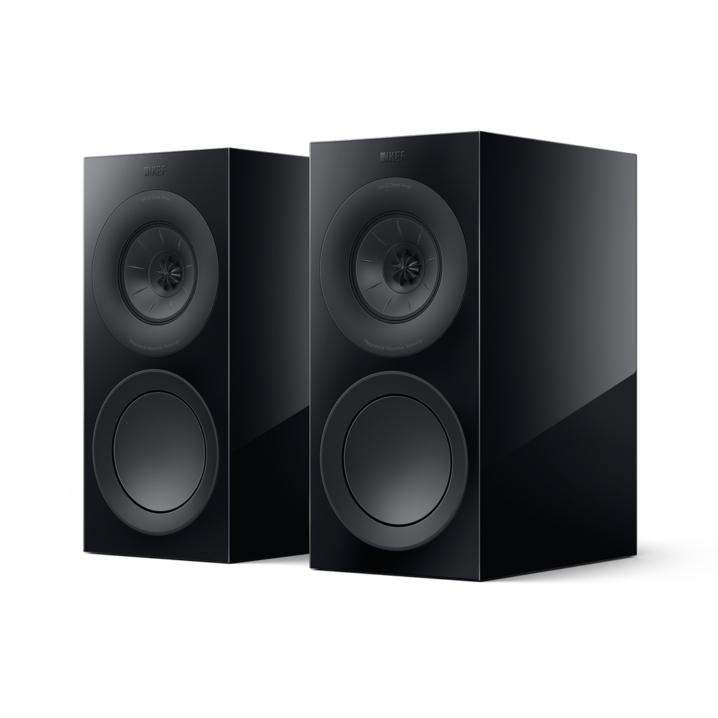 kef-r3-meta-diffusore-da-scaffale-tre-vie-r-series-meta-con-uni-q-12-gen-mat-e-w image 1