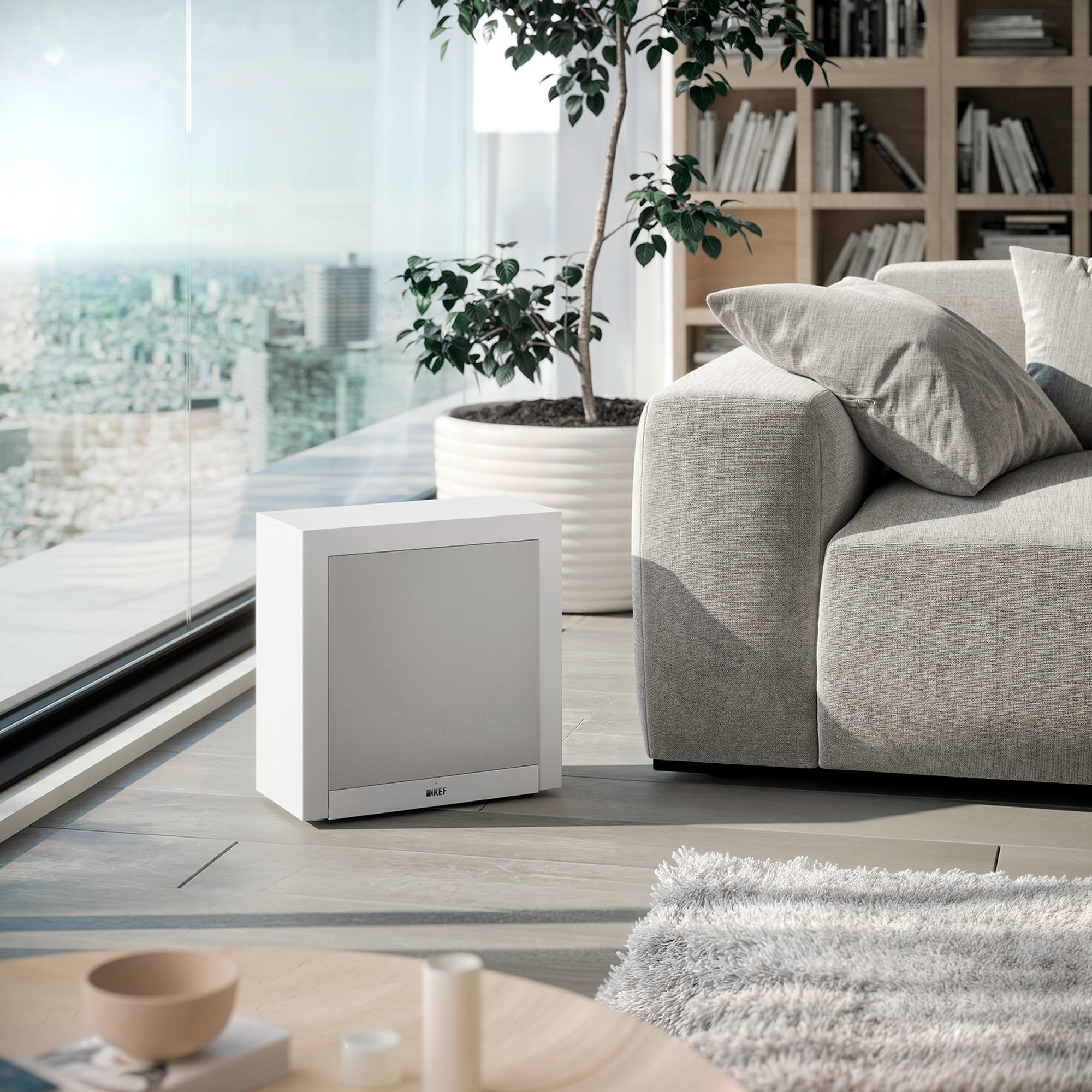 kef-t2-subwoofer-slim-a-profilo-sottile-con-amplificatore-class-d-250w-e-driver- image 4
